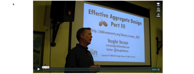 Effective Aggregate Design Part III – DDD Denver Meetup Effectaggdesign